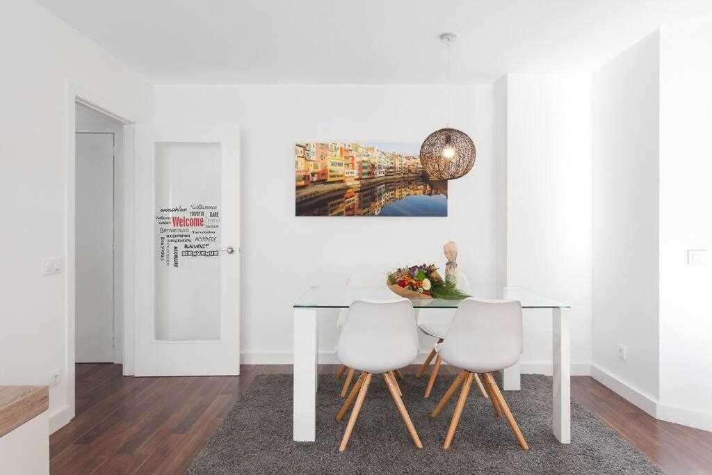 Apartamento Para 4 Con Terraza En El Centro Girona Exterior foto