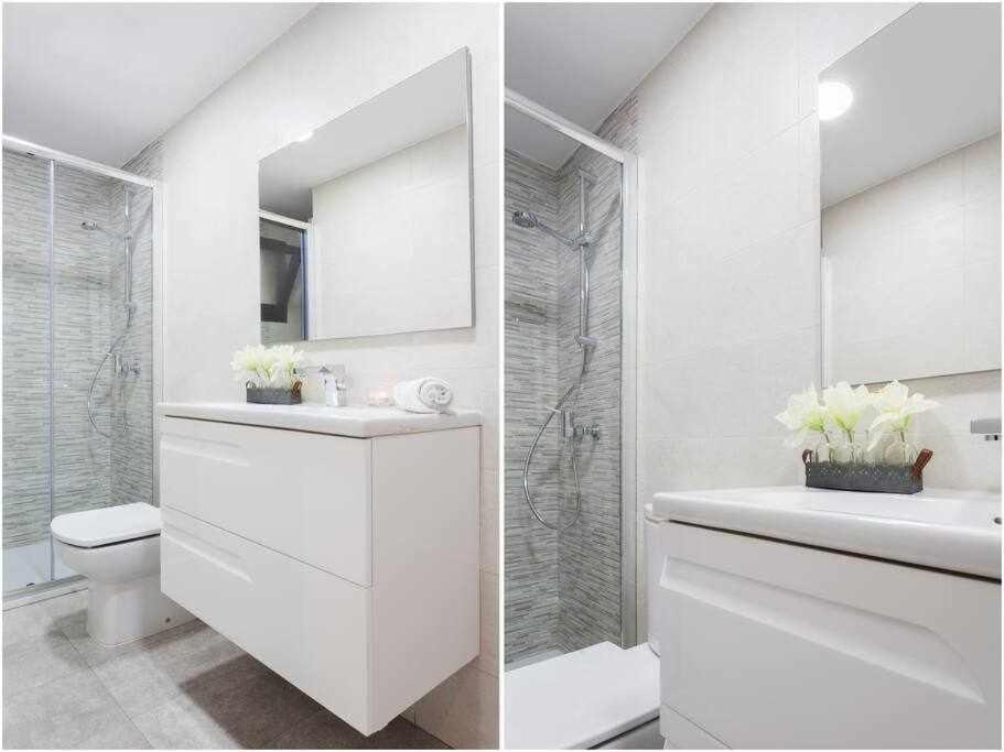 Apartamento Para 4 Con Terraza En El Centro Girona Exterior foto
