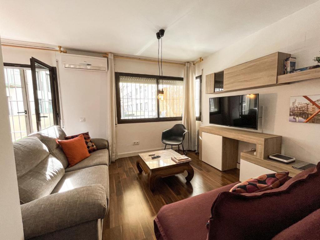 Apartamento Para 4 Con Terraza En El Centro Girona Exterior foto